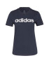 ADIDAS SPORTSWEAR Tricou funcțional 'Essentials Logo' bleumarin / alb - Pled.ro