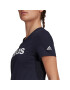 ADIDAS SPORTSWEAR Tricou funcțional 'Essentials Logo' bleumarin / alb - Pled.ro