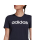 ADIDAS SPORTSWEAR Tricou funcțional 'Essentials Logo' bleumarin / alb - Pled.ro