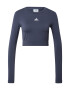 ADIDAS SPORTSWEAR Tricou funcțional bleumarin / alb - Pled.ro