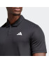 ADIDAS PERFORMANCE Tricou funcțional 'Club 3-Streifen' negru / alb - Pled.ro