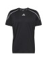 ADIDAS PERFORMANCE Tricou funcțional 'CONFIDENT' negru / alb - Pled.ro