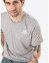 ADIDAS SPORTSWEAR Tricou funcțional 'Aeroready Designed To Move Heathered' gri amestecat / alb - Pled.ro