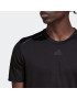 ADIDAS SPORTSWEAR Tricou funcțional gri metalic / negru - Pled.ro