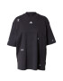 ADIDAS SPORTSWEAR Tricou funcțional 'friend With Healing Crystals Inspired Graphics' negru / alb - Pled.ro