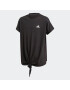 ADIDAS PERFORMANCE Tricou funcțional negru / alb - Pled.ro