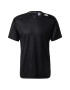 ADIDAS PERFORMANCE Tricou funcțional negru / alb - Pled.ro