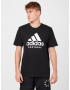 ADIDAS SPORTSWEAR Tricou funcțional negru / alb - Pled.ro