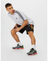 ADIDAS SPORTSWEAR Tricou funcțional 'Aeroready Designed To Move 3-Stripes' negru / alb - Pled.ro