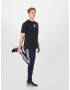 ADIDAS SPORTSWEAR Tricou funcțional 'Designed To Move 3-Stripes' negru / alb - Pled.ro