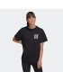 ADIDAS SPORTSWEAR Tricou funcțional negru / alb - Pled.ro