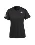 ADIDAS PERFORMANCE Tricou funcțional negru / alb - Pled.ro