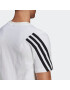 ADIDAS SPORTSWEAR Tricou funcțional negru / alb - Pled.ro