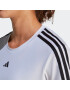 ADIDAS PERFORMANCE Tricou funcțional 'Train Essentials' negru / alb - Pled.ro