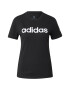 ADIDAS PERFORMANCE Tricou funcțional negru / alb - Pled.ro