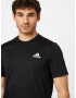 ADIDAS SPORTSWEAR Tricou funcțional 'Designed For Movement' negru / alb - Pled.ro