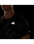 ADIDAS PERFORMANCE Tricou funcțional 'Own The Run Seasonal' gri / negru / alb - Pled.ro