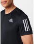 ADIDAS SPORTSWEAR Tricou funcțional 'Own The Run' negru / alb - Pled.ro