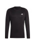 ADIDAS PERFORMANCE Tricou funcțional 'Run Icons 3-Stripes' negru / alb - Pled.ro