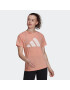 ADIDAS PERFORMANCE Tricou funcțional 'Winners 2.0' portocaliu piersică / alb - Pled.ro