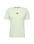 ADIDAS PERFORMANCE Tricou gri închis / verde mentă / verde închis - Pled.ro