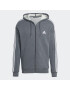 ADIDAS SPORTSWEAR Bluză cu fermoar sport 'Essentials' albastru / gri / alb - Pled.ro