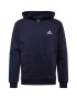 ADIDAS SPORTSWEAR Bluză cu fermoar sport 'Essentials For Gameday Fleece ' albastru închis / alb - Pled.ro