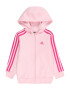 ADIDAS SPORTSWEAR Bluză cu fermoar sport 'Essentials 3-Stripes Zip ' fucsia / roz - Pled.ro