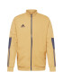 ADIDAS SPORTSWEAR Bluză cu fermoar sport 'Tiro' nisipiu / albastru marin - Pled.ro