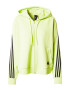 ADIDAS SPORTSWEAR Bluză cu fermoar sport 'Future Icons 3-Stripes ' verde limetă / negru - Pled.ro