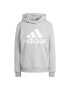 ADIDAS SPORTSWEAR Bluză de molton 'Essentials' gri amestecat / alb - Pled.ro