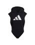 ADIDAS SPORTSWEAR Body sportiv negru / alb - Pled.ro