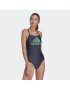 ADIDAS SPORTSWEAR Costum de baie sport 'Big Logo' bleumarin / verde - Pled.ro