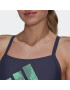 ADIDAS SPORTSWEAR Costum de baie sport 'Big Logo' bleumarin / verde - Pled.ro