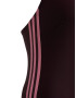 ADIDAS SPORTSWEAR Costum de baie sport 'Classic 3-Stripes' maro deschis / roz / roșu burgundy - Pled.ro