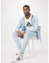 ADIDAS SPORTSWEAR Îmbrăcaminte sport 'Basic 3-Stripes Fleece' azur / alb - Pled.ro