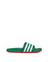 ADIDAS SPORTSWEAR Flip-flops 'Adilette' verde închis / roșu / alb - Pled.ro