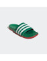 ADIDAS SPORTSWEAR Flip-flops 'Adilette' verde închis / roșu / alb - Pled.ro