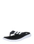 ADIDAS SPORTSWEAR Flip-flops 'Comfort' negru / alb - Pled.ro