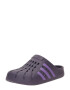 ADIDAS SPORTSWEAR Flip-flops 'Adilette' lila / negru - Pled.ro