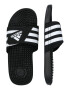 ADIDAS SPORTSWEAR Saboți 'Adissage' negru / alb - Pled.ro