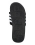 ADIDAS SPORTSWEAR Saboți 'Adissage' negru / alb - Pled.ro