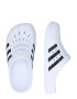 ADIDAS SPORTSWEAR Flip-flops 'Adilette' negru / alb - Pled.ro