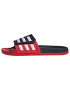 ADIDAS SPORTSWEAR Flip-flops 'TND Adilette' albastru marin / roșu / alb - Pled.ro