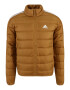 ADIDAS SPORTSWEAR Geacă outdoor 'Essentials Down' maro caramel / alb - Pled.ro