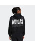 ADIDAS SPORTSWEAR Geacă sport 'Essentials Repeat' negru / alb - Pled.ro