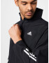 ADIDAS SPORTSWEAR Geacă sport negru / alb - Pled.ro