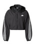 ADIDAS SPORTSWEAR Geacă sport negru / alb - Pled.ro