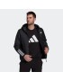 ADIDAS SPORTSWEAR Geacă sport 'Itavic 3-Stripes Light ' negru / alb - Pled.ro