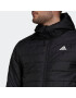 ADIDAS SPORTSWEAR Geacă sport 'Itavic 3-Stripes Light ' negru / alb - Pled.ro